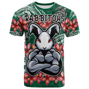 Nueva venta al por mayor de camisetas de los hombres Custom South Sydney Rabbitohs Polynesian <span class=keywords><strong>Pattern</strong></span> Rugby Fan Wear para reuniones de partidos - Product Image 1