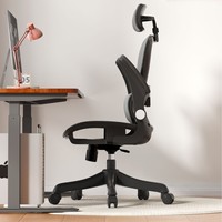 Chaise de bureau ergonomique pivotante à dossier haut réglable, chaise de bureau pour personnel à prix abordable, chaise de bureau informatique entièrement en maille