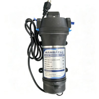 Pompa Tekanan Air Mambaflo FL-33 110V AC 35PSI 12.5LPM Self Priming Otomatis untuk RV Caravan Marine
