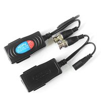 Cctv Vidéo Balun Hd 8Mp Connecteur Émetteur-Récepteur Dc Rca Bnc à Rj45 3 en 1 pour Cctv Sécurité Surveillance Hd Vidéo Balun Rj45