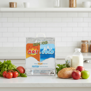 <span class=keywords><strong>Bolsa</strong></span> Térmica Reutilizable para Compras, Plegable, Ecológica, con Fondo Cuadrado Estabilizado, para Latas Congeladas/Frescas, <span class=keywords><strong>Bolsa</strong></span> Isotérmica - Product Image 1