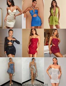 เดรสจับจีบแบบไม่สม่ำเสมอของผู้หญิงเดรสทรงหลวมขนาดกลางและปานกลาง - Product Image 2