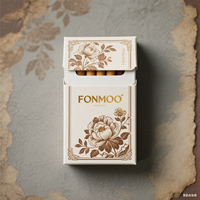Petite boîte d'emballage en papier biodégradable conçue sur mesure Cigarettes fumées à la mode portables Cigares tabac petit créatif