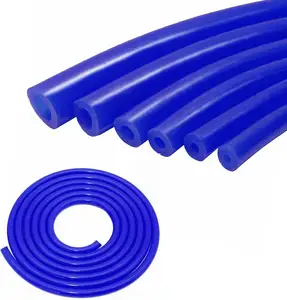 Kit de ligne de tuyau sous vide en silicone automobile haute performance-1/8 "5/32" 3/16 "1/4" 5/16 "3/8" (Bleu)