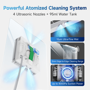 Robot Nettoyeur <span class=keywords><strong>de</strong></span> Vitres 2026 Télécommandé Intelligent avec Pulvérisation d'Eau Électrique Automatique pour Nettoyage <span class=keywords><strong>de</strong></span> Vitres <span class=keywords><strong>de</strong></span> Bâtiments – Robot <span class=keywords><strong>de</strong></span> Nettoyage <span class=keywords><strong>de</strong></span> Vitres Économique - Product Image 4