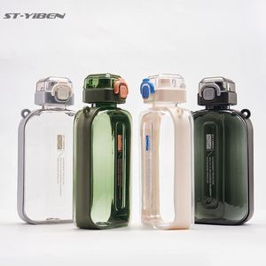 Du Lịch Sáng Tạo Thể Thao Tập Thể Dục Xuất hiện Cao Nhựa Cốc Nước Ngoài Trời Xách Tay Bình Nước Chai Nước Với Xử Lý Dây Đeo - Product Image 1