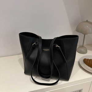 Sac Fourre-Tout Femme Grande Capacité - Imperméable, Cuir Synthétique Souple - Avec Fermeture Éclair - Pour Travail, École, Voyage