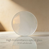 60x2mm Optical Window High Transmittance Lens Sheet Anti Reflection Coating OEM ODM Wholesale Parts for Optics Instruments