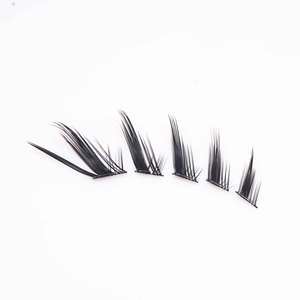 رموش LM Fox <span class=keywords><strong>Eye</strong></span> DIY ثلاثية الأبعاد منفوشة بالضغط على الرموش 8-16 وصلات رموش اصطناعية مخصصة لا تحتاج إلى رموش عنقودية - Product Image 6