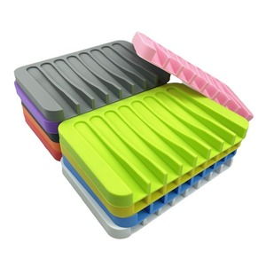 Silikon-Seifen halter Trinkbares Wasser-und Dünger-Seifen kissen zur Aufbewahrung von Seife im Waschbecken - Product Image 3