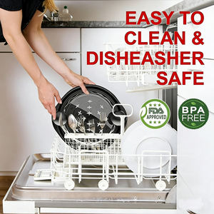 Déchiqueteur de poulet manuel premium de 10 pouces, grand modèle, avec base antidérapante visible, pince et brosse pour cuisine, barbecue, tacos ou salade de poulet - Product Image 6