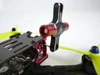 Clé à molette TransTEC M5 Quad avec outil à roulement unidirectionnel intégré, tournevis 1,5 mm/2 mm pour dégagement d'hélice et moteur de drone de course RC FPV en métal