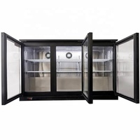 350L Mini Bar Boissons Réfrigérateur Bouteille Refroidisseur Réfrigérateur et Bière Congélateur Retour Bar Refroidisseur pour Comptoir