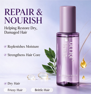 Suero Capilar Personalizado de 100 ml con Extracto de Rosas, Queratina Nutritiva, Suavizante, Antiencrespamiento, No Grasoso, Marca Privada - Product Image 1