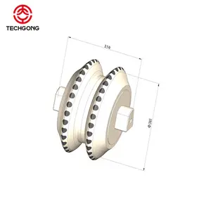 Tunnel Boring Machine Cutter Shield Cutter TBM Scrapper with tungsten carbide