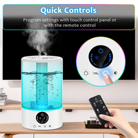 Usine de gros humidificateur sans eau arrêt automatique, minuterie, humidificateur à brume fraîche pour bébé/chambre/voiture/diffuseur d'huile de bureau
