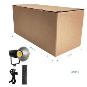 Lampe LED COB 500W à température de couleur réglable pour <span class=keywords><strong>studio</strong></span> photo, éclairage <span class=keywords><strong>selfie</strong></span>, en plastique et alliage d'aluminium, pour téléphone - Product Image 6