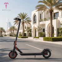 Scooter Eléctrico de 350W en Oferta, Plegable, de Largo Alcance, con Control por Aplicación, Freno de Disco Trasero, 36V, para Hombres, con Ruedas de 9.1 Pulgadas