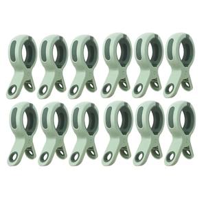 Pinces à serviettes <span class=keywords><strong>de</strong></span> <span class=keywords><strong>plage</strong></span> réutilisables, grandes pinces à linge coupe-vent en plastique, pinces à linge robustes pour couvertures, manteaux, serviettes - Product Image 6