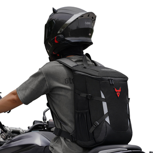MOTOCENTRIC <span class=keywords><strong>Alforjas</strong></span> Impermeables para Motocicleta, Mochila para Casco de Motociclista, para Deportes al Aire Libre, Viajes en <span class=keywords><strong>Moto</strong></span> - Product Image 1