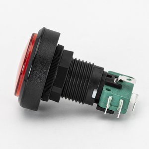 Cá Trò Chơi Tiền Mặt Out Button Arcade Nút Màu Sắc Đèn <span class=keywords><strong>Led</strong></span> Đèn Vòng Trò Chơi Máy Arcade <span class=keywords><strong>Push</strong></span> <span class=keywords><strong>Buttons</strong></span> Với Micro - Product Image 2