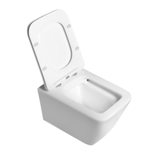 Phong Cách Châu Âu Hình Vuông Tường Treo Nhà Vệ Sinh Nước Tủ Quần Áo Treo Tường Treo Không Có Vành Xả Nước Nhà Vệ Sinh Cho Biệt Thự Phòng Tắm - Product Image 3