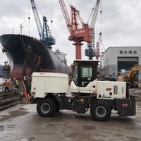 Camion malaxeur à béton professionnel de type professionnel, 5000 kg, petite taille, moteur diesel, pour projets d'infrastructure