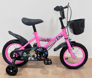Vélo pour enfants, garçons et filles, 3-8 ans, vélo à pédales pour enfants, poussette pour enfants - Product Image 1