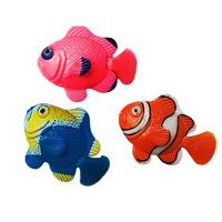 Petit Aquarium Colonne Lumière Aquascaping Flottant Plastique Tropical Simulation Fish Faux Fish Tank