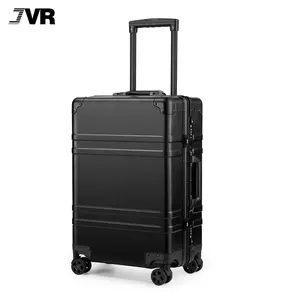 新颖设计黑色2o英寸客舱手推车行李铝制手提箱行李