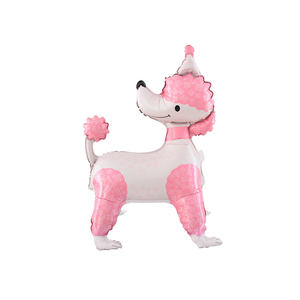 Balon dekorasi pesta balon hias Foil anjing hewan kartun lucu bentuk kustom pabrik - Product Image 2