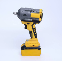 Clé dynamométrique électrique 200 mm 600 Nm, industrielle, pour bricolage, moteur sans balais 21 V, batterie lithium-ion, en alliage d'aluminium, 1/2 pouce