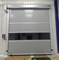 Porte à enroulement rapide en PVC, design moderne, automatique, pour intérieur, vente en gros