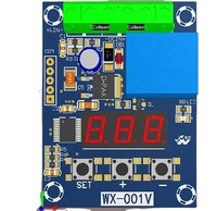 Módulo de Detección de Voltaje BOM WX-001V, Interruptor de Relé, Medición de Circuitos, Protección Contra Sobretensión de Carga