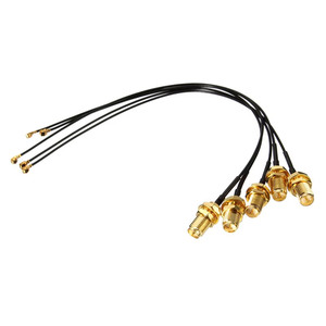 Anneau étanche SMA femelle vers <span class=keywords><strong>U</strong></span>.FL MHF 1 RF Coaxial Extension Pigtail Jumper RG178 <span class=keywords><strong>RG316</strong></span> Jumper Cable - Product Image 1