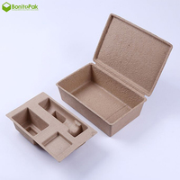 Boîtes à pulpe écologiques personnalisées petites boîtes-cadeaux pour collier bague bracelet boucle d'oreille boîte à bijoux