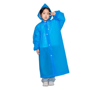 Imperméable pour enfants et bébés, long et épais, idéal pour les voyages et les activités de plein air, anti-orage, intégral, en EVA, pour l'école primaire - Product Image 4