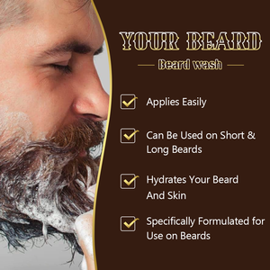 Private Label Pas de démangeaisons ni d'irritation Hommes Visage <span class=keywords><strong>Barbe</strong></span> <span class=keywords><strong>Baume</strong></span> Nettoyant Soins Personnels <span class=keywords><strong>Huile</strong></span> à <span class=keywords><strong>Barbe</strong></span> et Shampooing - Product Image 6