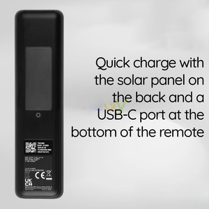 รีโมทคอนโทรลพลังงานแสงอาทิตย์ BN59-01480G สำหรับทีวี Samsung QLED 4K Smart TV - Product Image 4