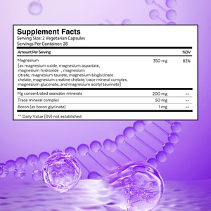 Cápsulas de Magnesio de Marca Privada OEM con Magnesio para Estimular el Sistema Inmunológico, Mejorar la Salud del Sueño y Apoyar el Sistema Nervioso - Product Image 2