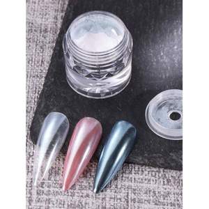 Polvo de Uñas Cromado 0.5g, Patrón de Diamante, Efecto Espejo, Acabado Brillante para Arte de Uñas - Product Image 4