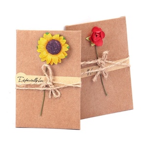 Tarjeta <span class=keywords><strong>de</strong></span> felicitación hecha a mano, flores secas, tarjeta <span class=keywords><strong>de</strong></span> invitación <span class=keywords><strong>de</strong></span> fiesta <span class=keywords><strong>de</strong></span> <span class=keywords><strong>cumpleaños</strong></span>, tarjeta <span class=keywords><strong>de</strong></span> agradecimiento - Product Image 5