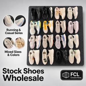 Liquidation en gros usine Guangzhou : Chaussures bébé 361 à semelle Vibram, confortables, faible MOQ, lot en stock, nouveau-né, nourrisson, décontractées, unisexe - Product Image 1