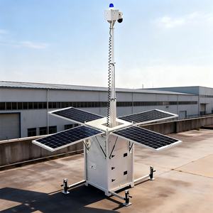 Torres de CCTV de Despliegue Rápido con Energía Solar, Solución de Seguridad en Sitio para Monitoreo 24/7 - Product Image 1