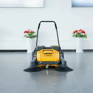 Manual Handpush Street Sweeper Unpowered Workshop Sweeping Machine