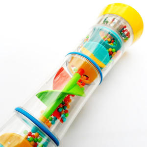 طفل Rainstick شاكر أنبوب دائري دوامة النشطة صانع المطر الأمطار السمعي الحسية لعبة الصك - Product Image 2