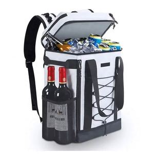 Hot Selling Large Capacity Food Picnic Beer Wine Bag Reusable Insulated Multifunctional Leakproof <b>Cooler</b> <b>Backpack</b> with Logo - Product Image 1