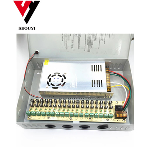 Chuyển mạch cung cấp điện tập trung cung cấp điện giám sát cung cấp điện hộp DC đầu ra 12V 30A 18ch 360W AC đầu vào 100-240V 10 ~ + 40 - Product Image 2