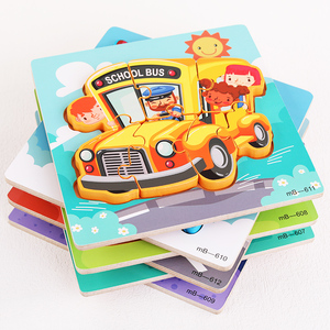 <span class=keywords><strong>Puzzle</strong></span> en bois <span class=keywords><strong>3d</strong></span> pour enfants, jouet éducatif Montessori, thème animaux, apprentissage précoce, cadeaux, nouvelle collection - Product Image 2