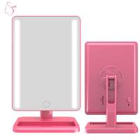 Meilleur coiffeuse professionnelle en gros pour table de maquillage carrée pour rangement de bureau avec miroir portable